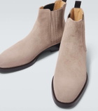 Brunello Cucinelli Suede Chelsea boots
