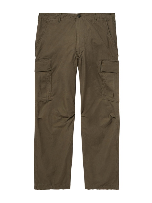 Photo: OrSlow - Cotton-Ripstop Cargo Trousers - Green