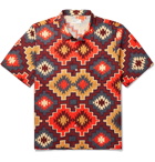 Universal Works - Sante Fe Camp-Collar Printed Cotton Shirt - Multi