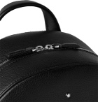 Montblanc - Full-Grain Leather Backpack - Black