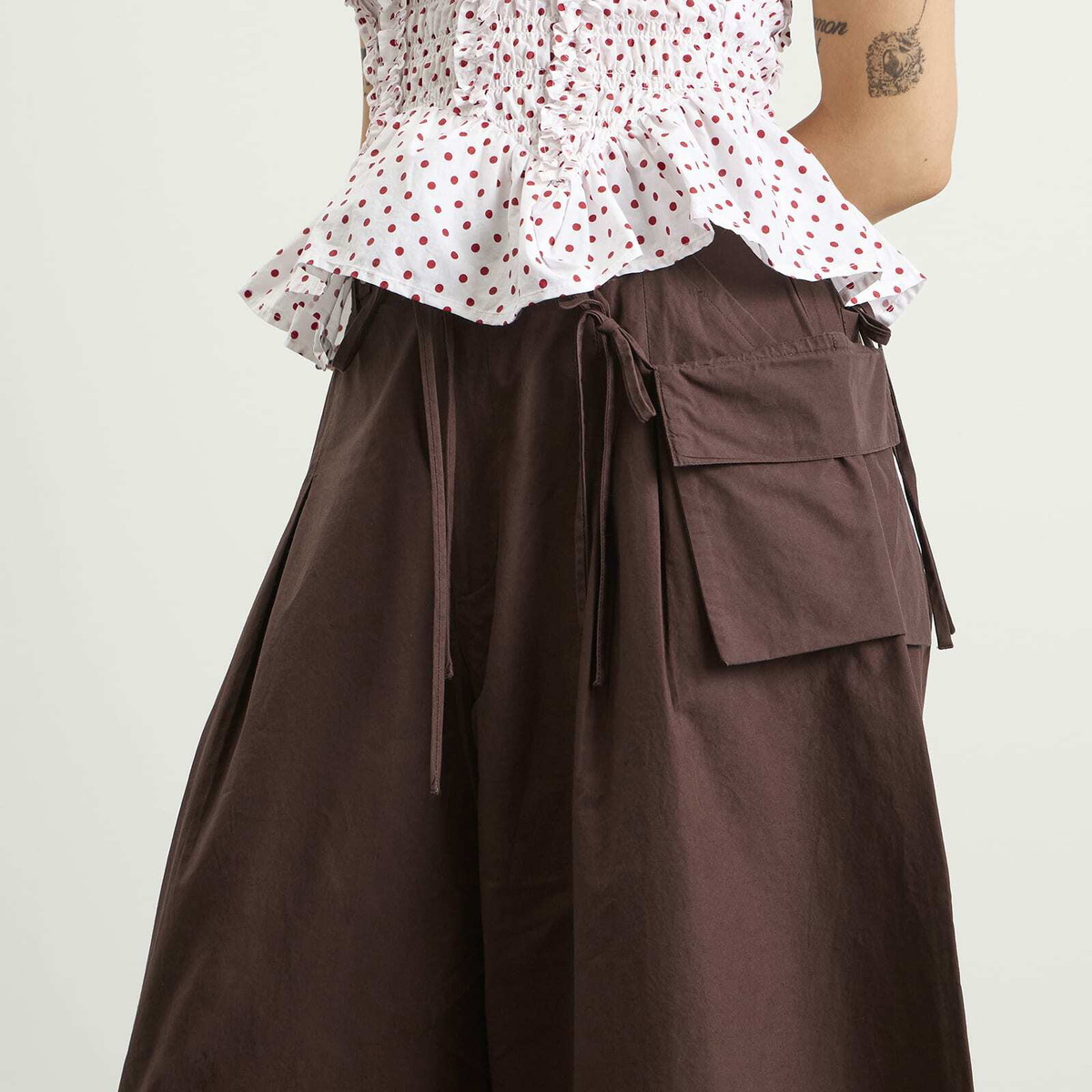 Damson Madder Women's Tatiana Culotte in Choc