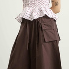 Damson Madder Women's Tatiana Culotte in Choc