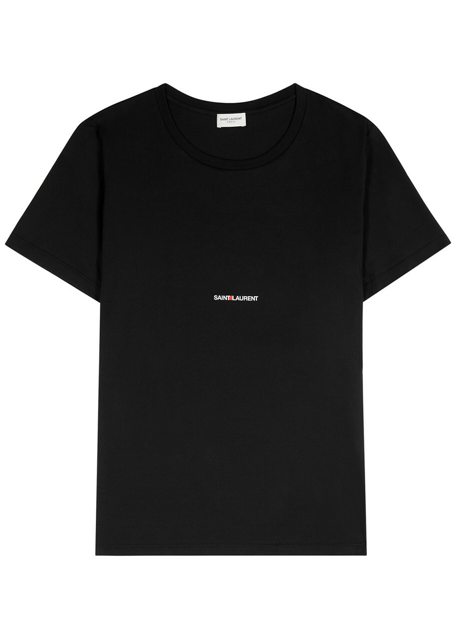 Saint Laurent Logo-print Cotton T-shirt