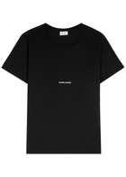 Saint Laurent Logo-print Cotton T-shirt