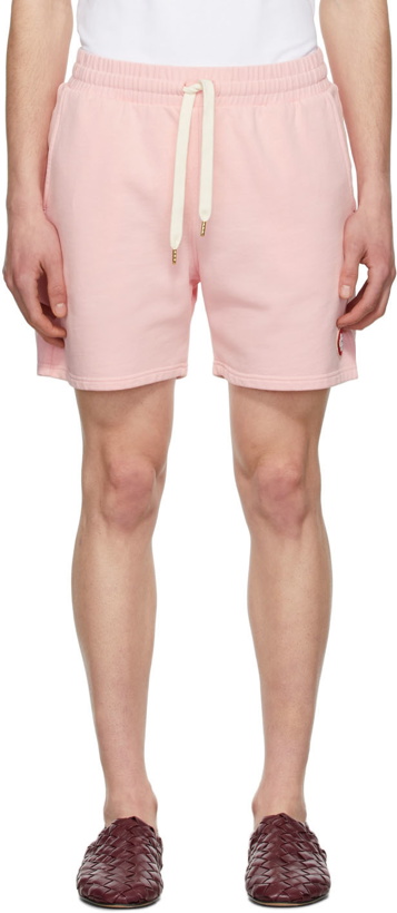 Photo: Casablanca Pink Organic Cotton Shorts