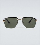 Cartier Eyewear Collection - Frameless aviator sunglasses