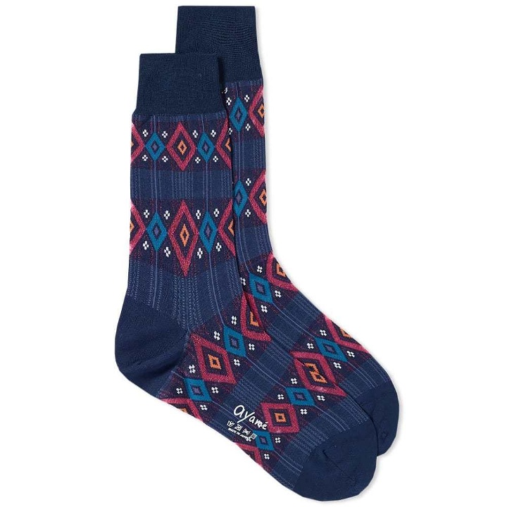 Photo: Ayame Socks Stained Glass Sock Blue