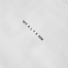 1017 ALYX 9SM Men's Melt Circle Logo T-Shirt in White