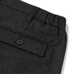 Altea - Puppytooth Wool-Blend Drawstring Trousers - Men - Charcoal