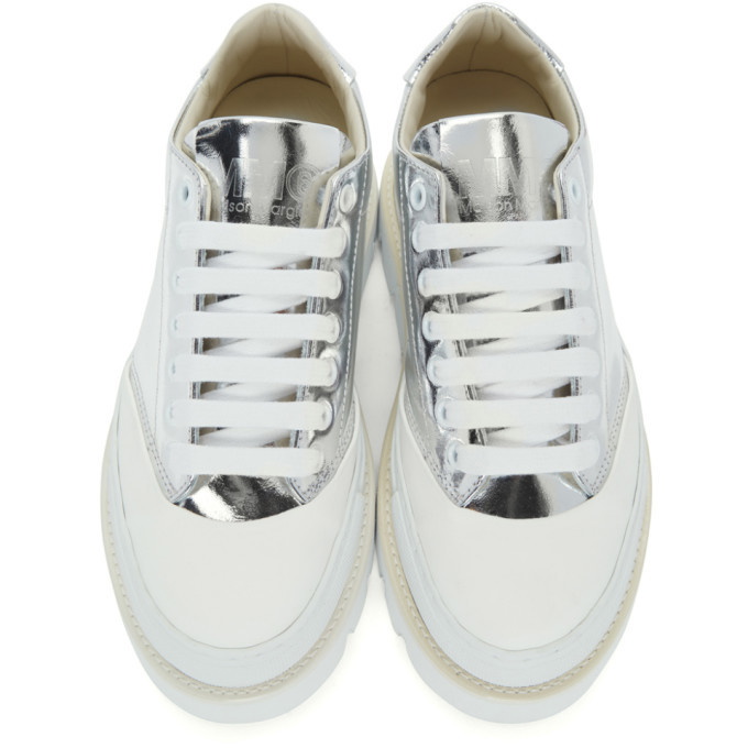 MM6 Maison Martin Margiela Silver and Platform MM6 Maison Margiela