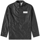 Mackintosh Men's Logo Teeming Coach Jacket in Black