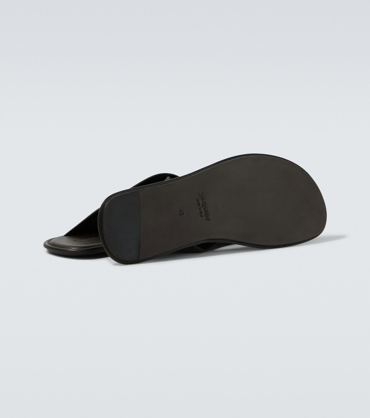 Saint Laurent Carlyle leather sandals