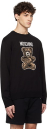 Moschino Black Teddy Bear Sweater
