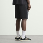 Umbro Men's Panelled Short in Black/Volcanic Ash/Brilliant White