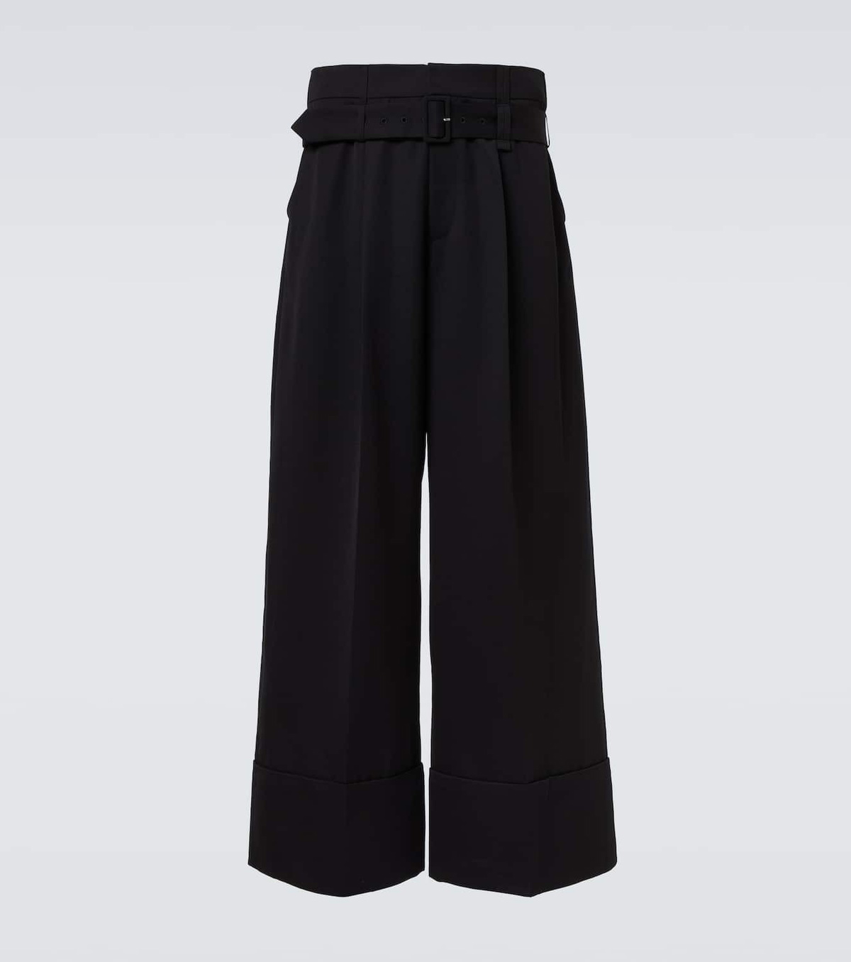 Simone Rocha Belted high-rise wide-leg pants
