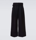Simone Rocha Belted high-rise wide-leg pants