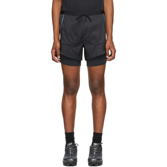 Photo: Nike Black Tech Pack 2-In-1 Running Shorts