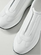 John Lobb - Lift Leather Slip-On Sneakers - White