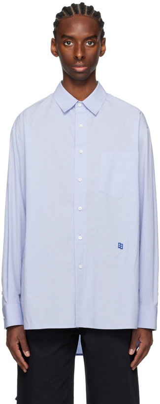 Photo: ADER error Blue Droptail Shirt