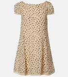 Posse Priscilla animal-print silk minidress