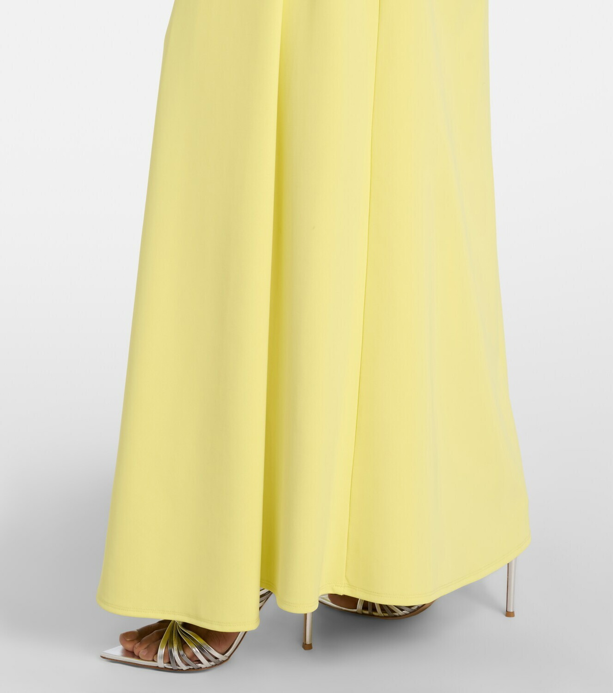 Roland Mouret Floral-appliqué gown