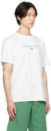 Maison Kitsuné White 'Paris' T-Shirt