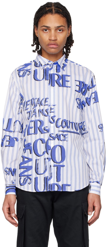 Photo: Versace Jeans Couture White Doodle Shirt
