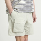 FrizmWORKS Men's Horizon Stripe T-Shirt in Oatmeal
