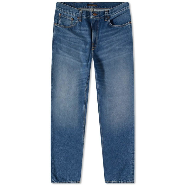 Photo: Nudie Jeans Co Men's Nudie Gritty Jackson Jean in Blue Traces