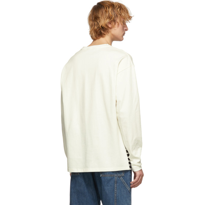 JW Anderson Off-White Dog Boy Long Sleeve T-Shirt JW Anderson