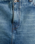 Y/project Womens Denim skirt in Blue