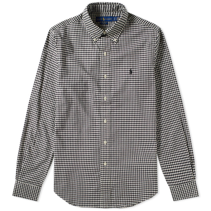 Photo: Polo Ralph Lauren Slim Fit Brushed Twill Gingham Shirt