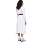 Sacai White Shirting Dress