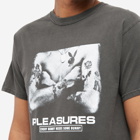 Pleasures Men's Tough Washed T-Shirt in Black
