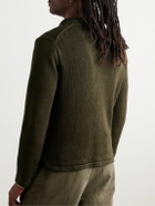 Inis Meáin - Pub Jacket Linen Cardigan - Green