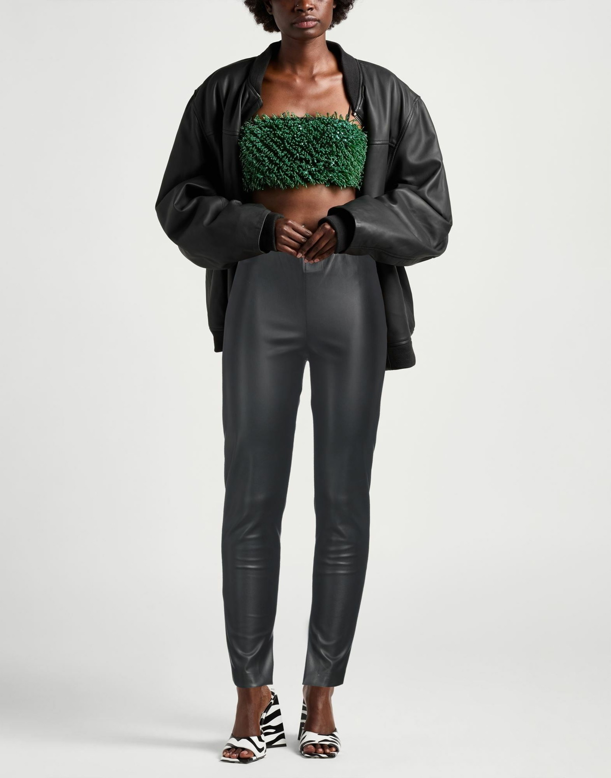 Nude Womens Pants in Black