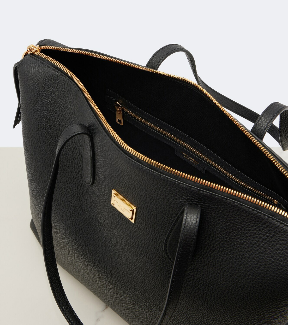 Dolce&Gabbana Vittoria Large leather tote bag