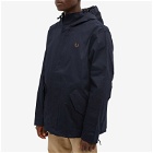 Fred Perry Men's Short Shell Parka Jacket in Navy
