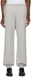 The Elder Statesman Gray Daily Sweatpants