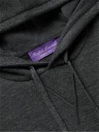 Ralph Lauren Purple label - Slim-Fit Stretch-Jersey Hoodie - Gray
