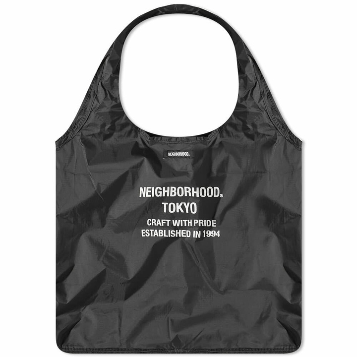 Photo: Neighborhood Men's Packable Tote in Black