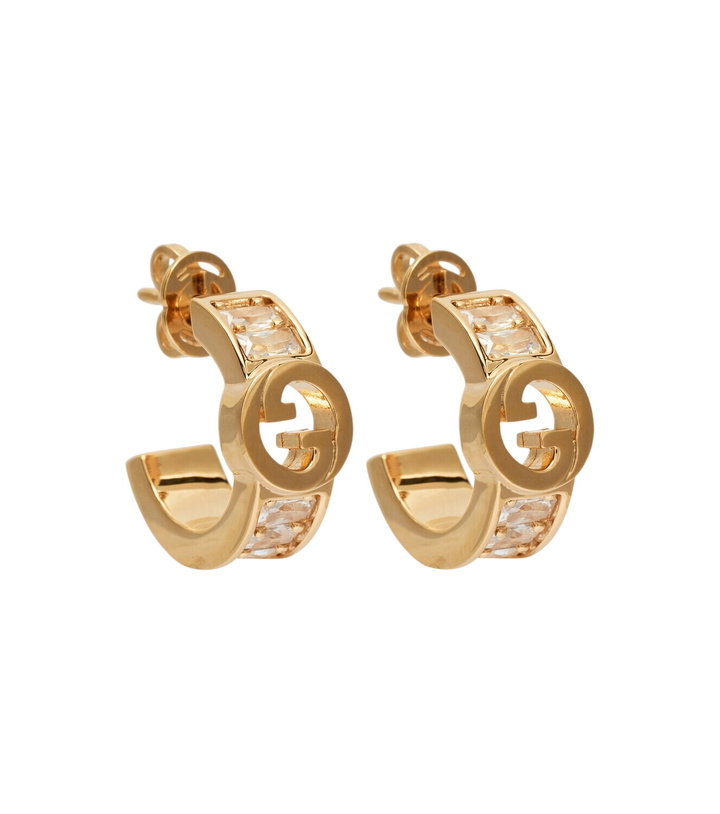 Photo: Gucci Gucci Blondie embellished earrings