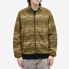 Polar Skate Co. Men's Kiko Fleece Jacket in Army Green