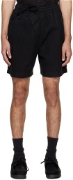 Maharishi Black Asym Shorts