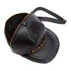 Moschino Black Cap and Belt Waist Bag