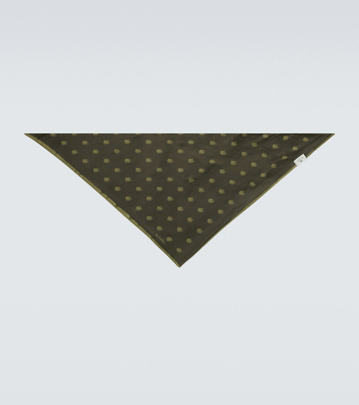 Etro Paisley silk pocket square
