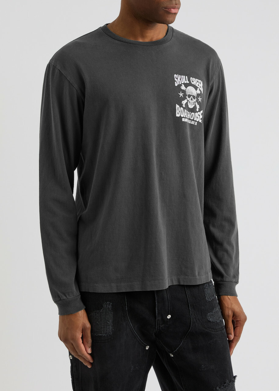 Gallery Dept. Skull Creek Printed Cotton top Black