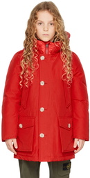 Woolrich Kids Red Arctic Down Parka