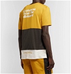 Nike x Undercover - GYAKUSOU NRG Printed Dri-FIT and Mesh T-Shirt - Yellow