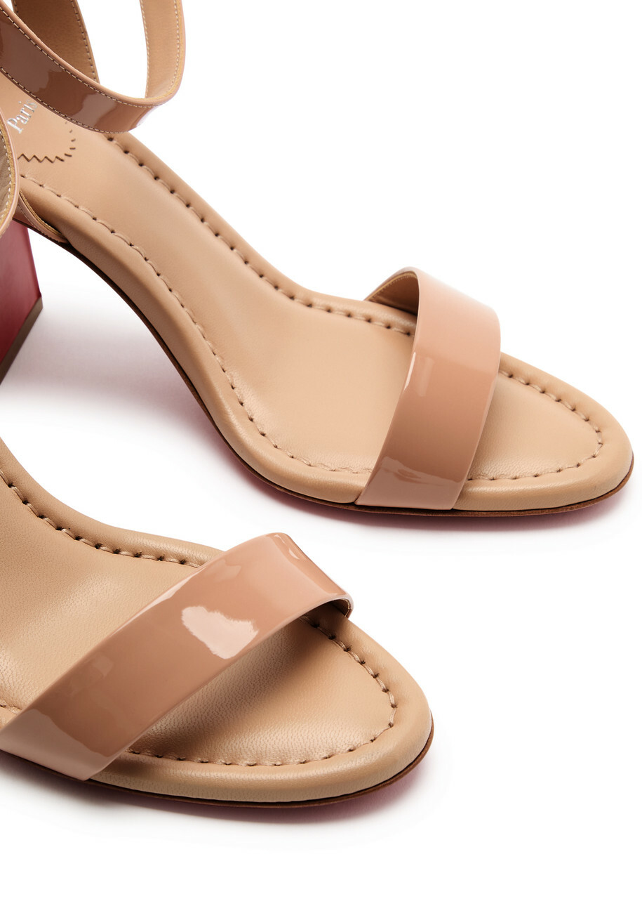 雑誌　LIBERTIN リベルタン 001 Christian Louboutin | Miss Sabina 85 black patent sandals